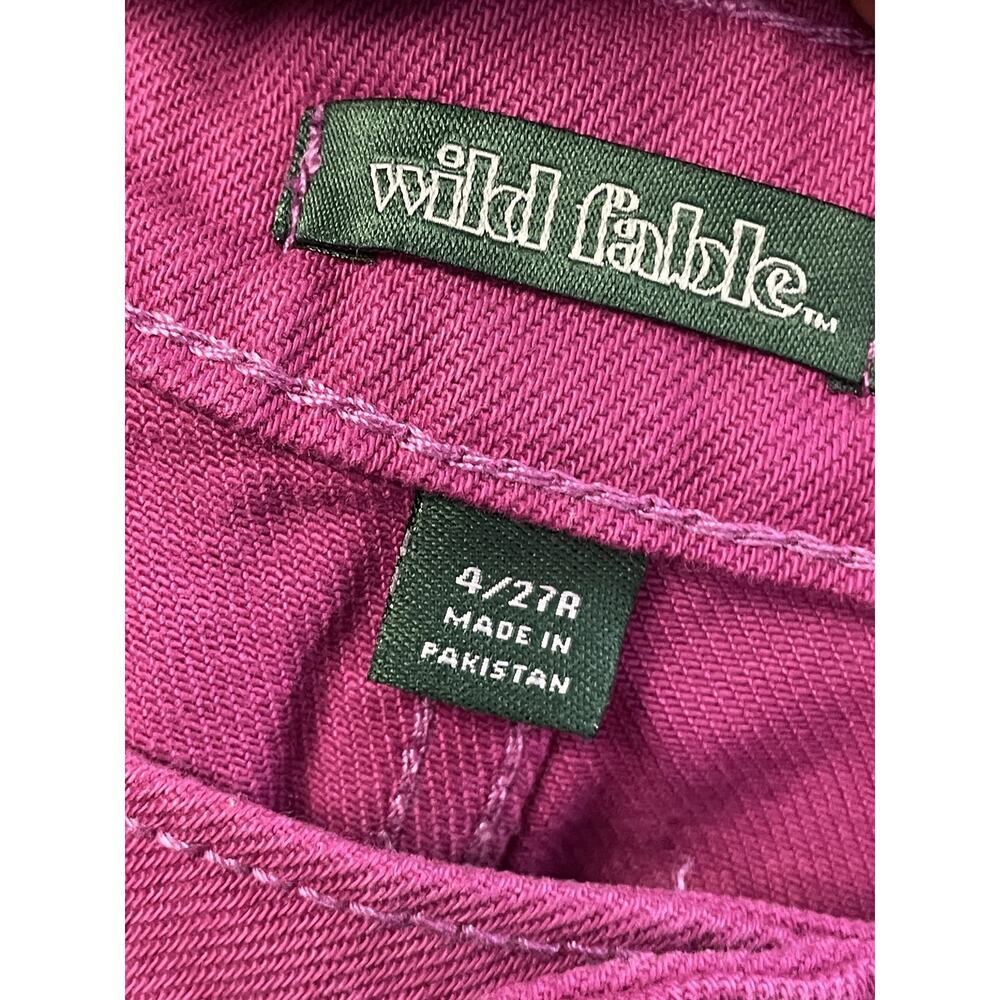 Wild Fable Shorts Womens 4 Highest Rise Mom Fair Trade 27 Waist Casual Summer - Picture 9 of 10